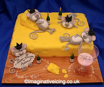 Football Birthday Cakes on Mice And Cheese Party   Imaginative Icing